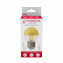 Лампа светодиодная филаментная Thomson E27 4W 2700K шар прозрачная TH-B2379