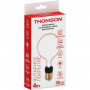 Лампа светодиодная филаментная Thomson E27 4W 2700K трубчатая прозрачная TH-B2167