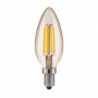 Лампа светодиодная филаментная Elektrostandard E14 7W 3300K прозрачная 4690389133022