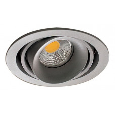 Встраиваемый светильник DL18615/01WW-R Silver Grey/Black