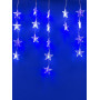 Светодиодная гирлянда Uniel занавес 220V белый ULD-E5505-196/DTK WHITE-BLUE IP20 STARS-1 UL-00001410