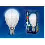 Лампа светодиодная Uniel E14 7W 4000K матовая LED-G45 7W/NW/E14/FR PLP01WH UL-00002417